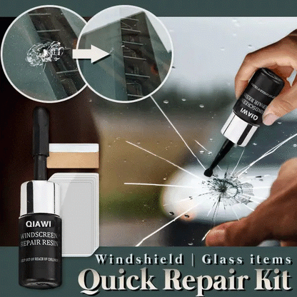 【🔥Last day 80 % off】QIAWI™ Car Windshield Crack Repair Kit