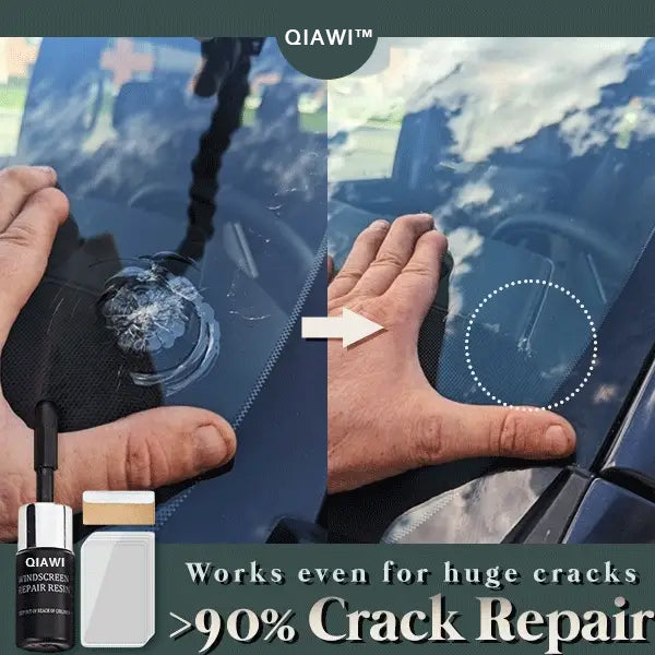 【🔥Last day 80 % off】QIAWI™ Car Windshield Crack Repair Kit