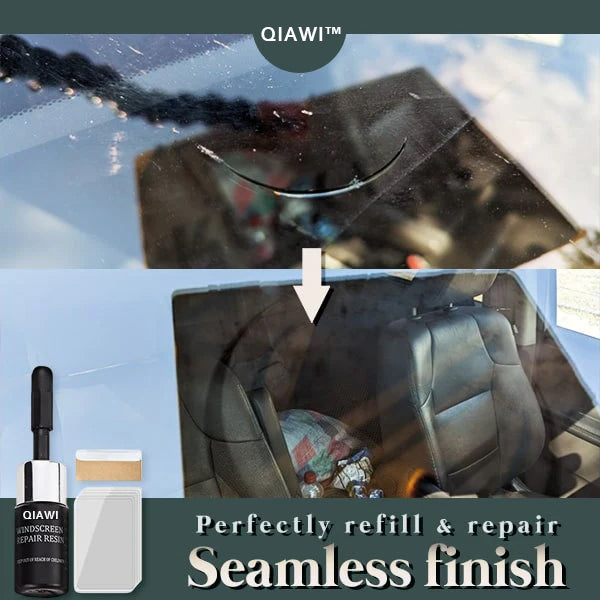 【🔥Last day 80 % off】QIAWI™ Car Windshield Crack Repair Kit