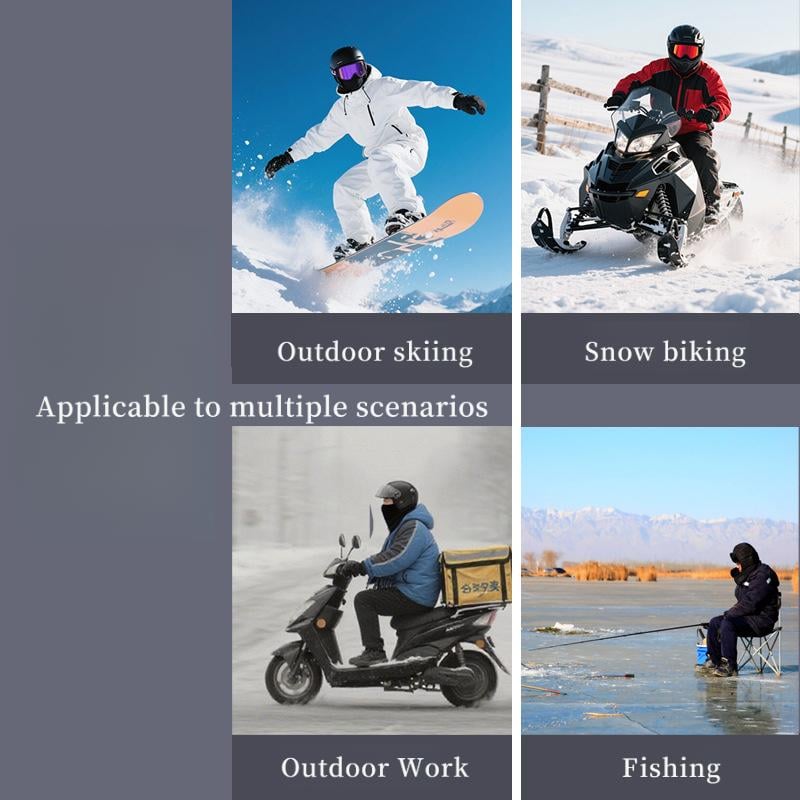 🔥Limited-time discount❄️ Outdoor Winter Warm Hat-Neckband Integrated Sports Mask-Windproof Cold