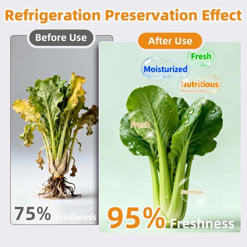 🔥Limited-time discount ✨(30pcs )Reusable Aluminum Foil Sealable Storage Bags, Stand Up Foil Sealable Bags with Label and Zip Lock for Vegetable Fruit Meat