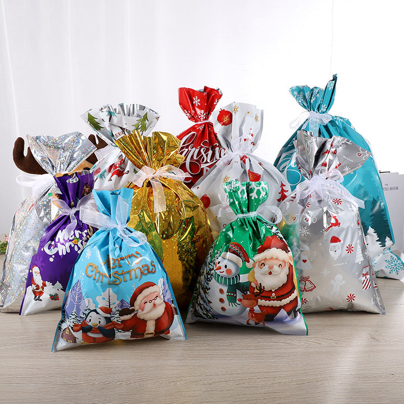 🎄 Christmas Wrapping Bags with Ribbons – Quick, Easy & Reusable  🎅Christmas Early Bird Offer: 50% OFF!