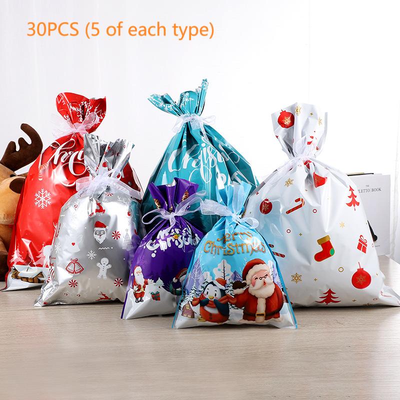 🎄 Christmas Wrapping Bags with Ribbons – Quick, Easy & Reusable  🎅Christmas Early Bird Offer: 50% OFF!