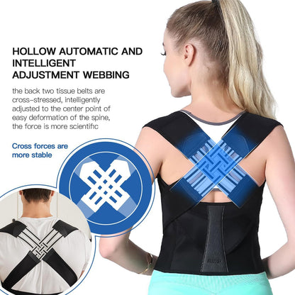 (🔥Limited Time Half Price Sale🔥)👦HZA™ Back Correction Belt - THE INVISIBLE BACK HERO👧
