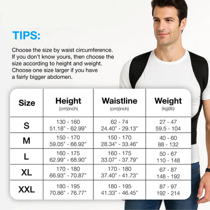 (🔥Limited Time Half Price Sale🔥)👦HZA™ Back Correction Belt - THE INVISIBLE BACK HERO👧