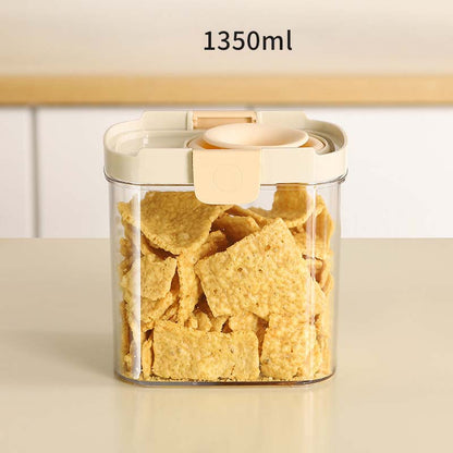 🎁Offer ends when sold out🧑‍🍳Airtight Cereal Storage Container with Foldable Pour Spout